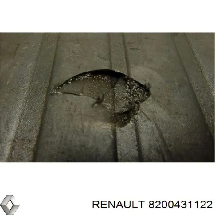 Купити 8200431122 Renault (RVI) Накладка бампера заднього, верхня захисна (сходинка-підніжка)