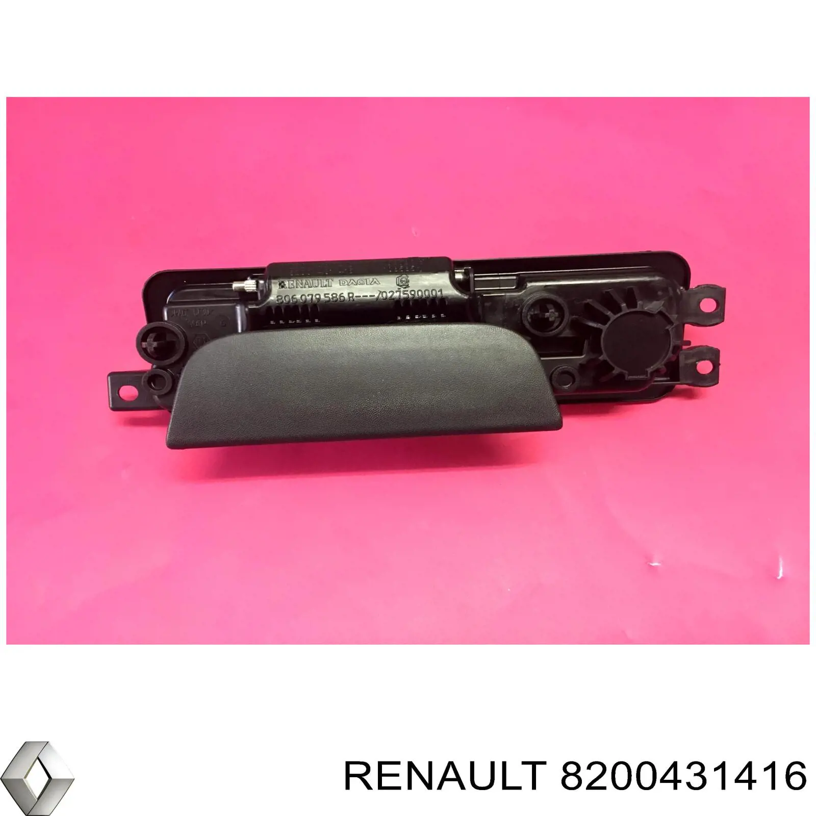 8200431416 Renault (RVI) Ручка задніх дверей зовнішня, ліва