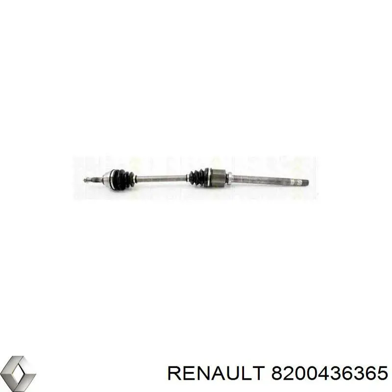 Піввісь передня, права Renault (RVI) 7711497287 ціна, від 140.02 USD