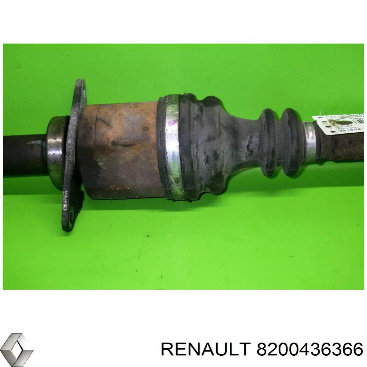 Піввісь передня, права Renault (RVI) 8200436366 ціна, від 73.28 USD