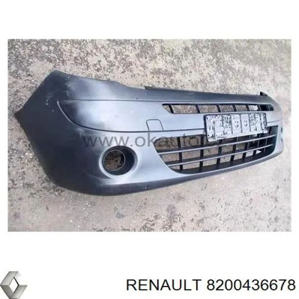8200436678 Renault (RVI) бампер передній