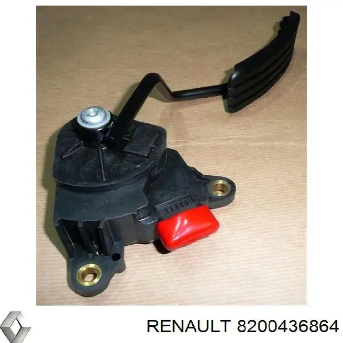 Підаль газу Renault (RVI) 8200436864 ціна, від 38.01 USD