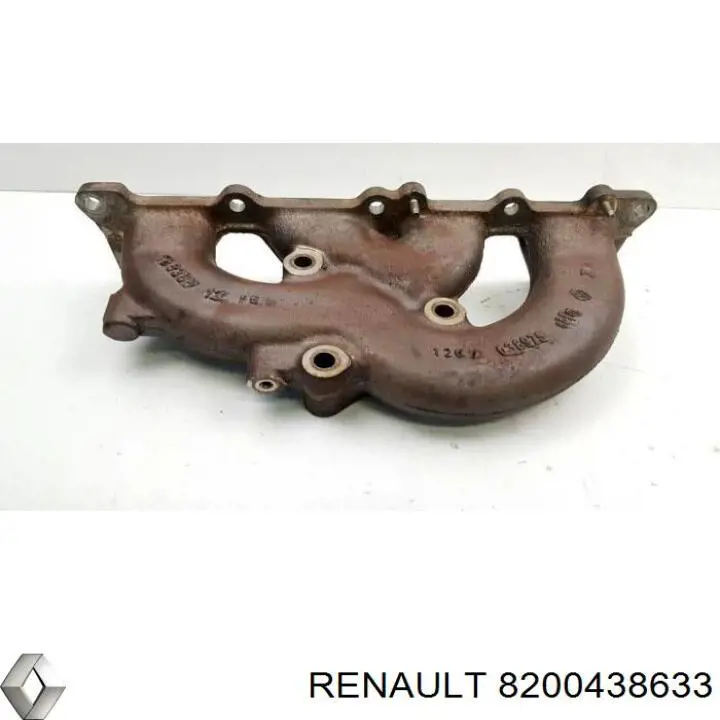 Газопроводи (колектор випускний) Renault (RVI) 8200438633 ціна, від 76.01 USD