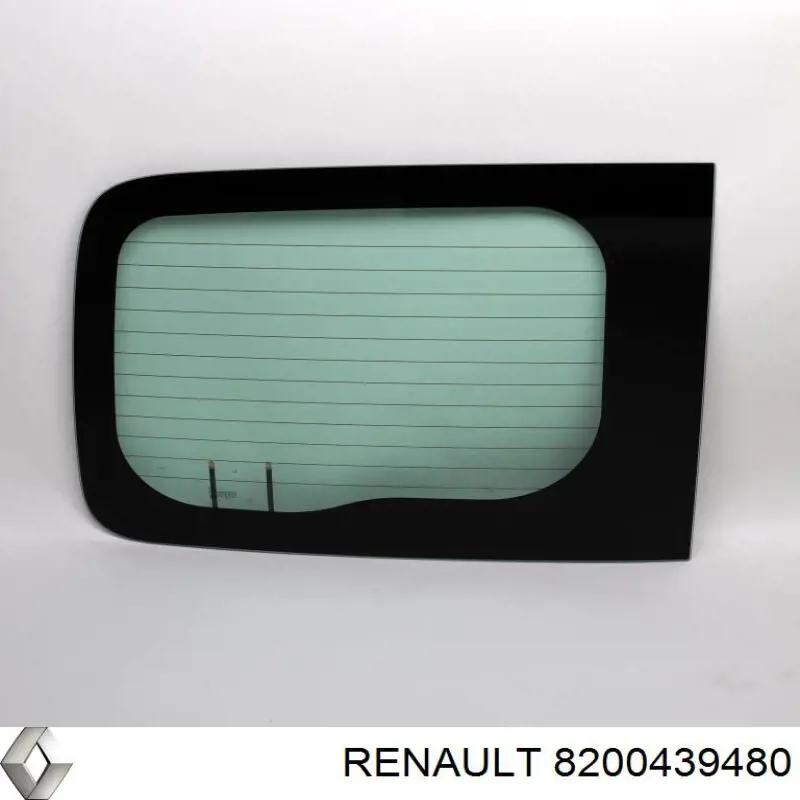 8200439480 Renault (RVI) скло задньої двері лівої