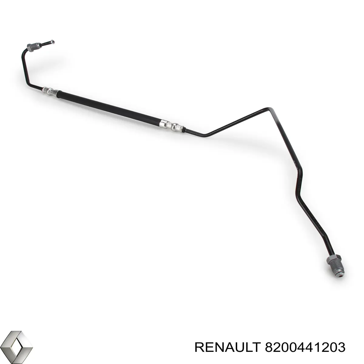 Трубка гальмівна, задня, права Renault Kangoo BE BOP (KW01) (Рено Канго)