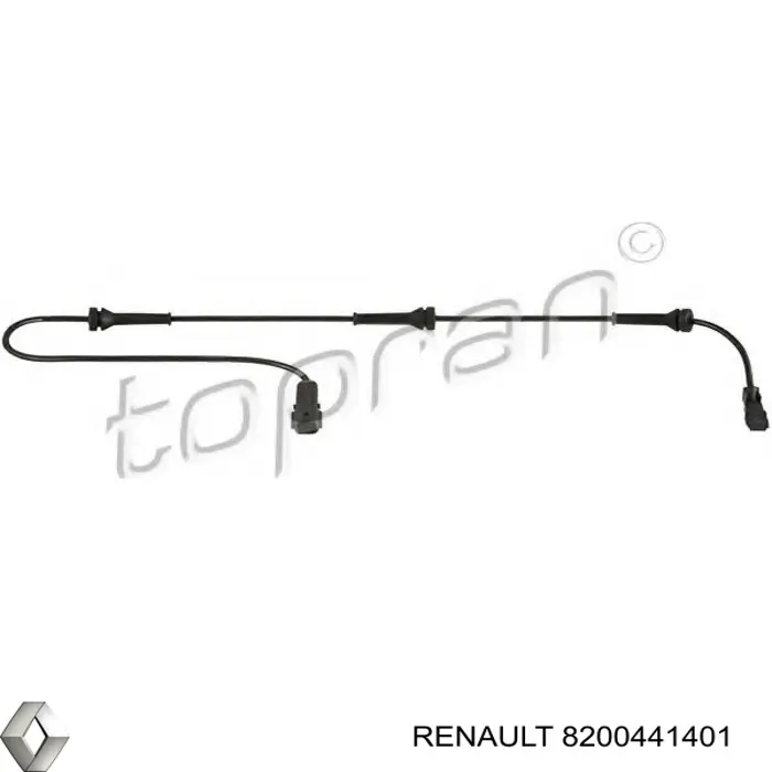 Датчик ABS передній Renault (RVI) 8200441401 ціна, від 11.40 USD