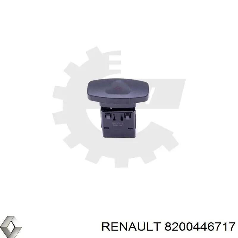 Кнопка включення аварійного сигналу 8200446717 Renault (RVI)