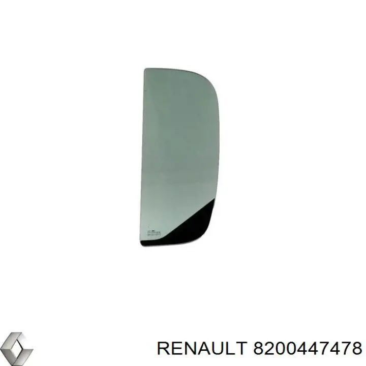 Скло задньої двері правої 8200447478 Renault (RVI)
