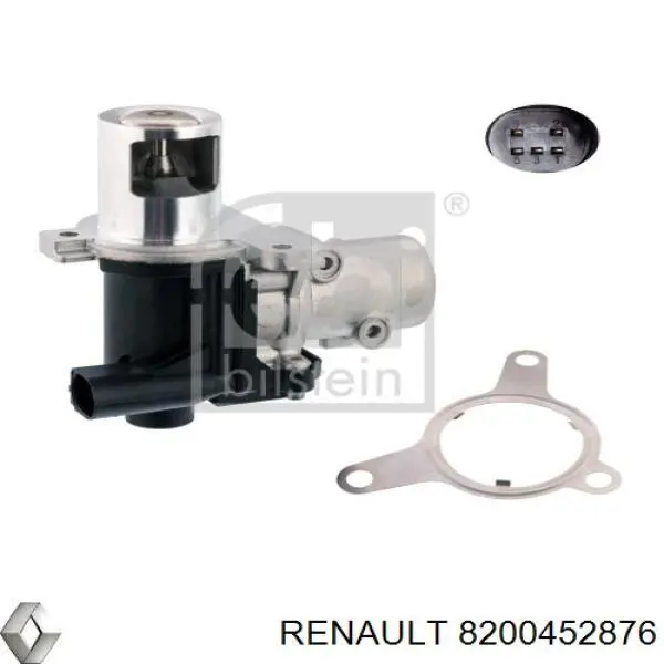 Клапан EGR Renault (RVI) 8200452876 ціна, від 25.34 USD