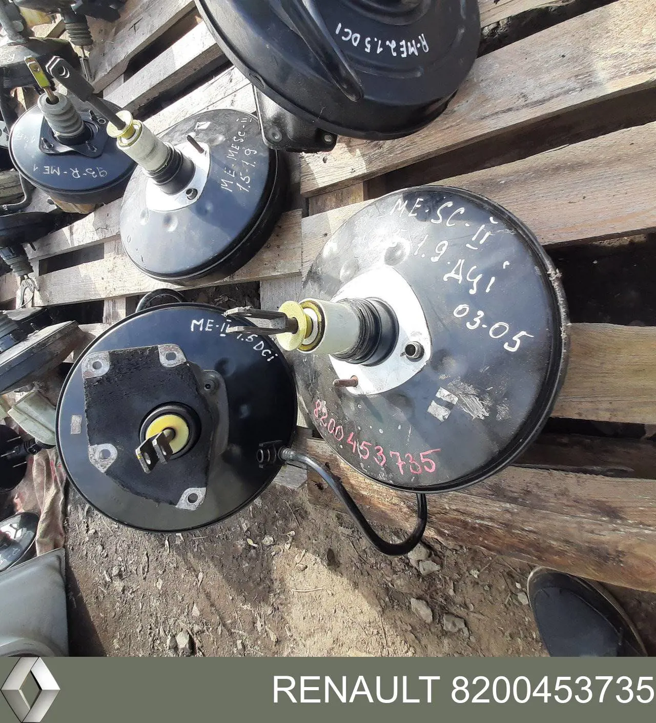 Вакуумника Renault (RVI) 8200453735 ціна, від 15.56 USD
