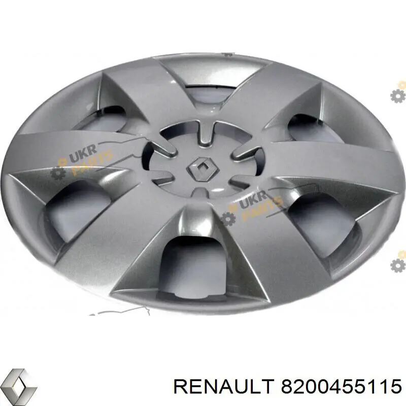Ковпаки на диски Renault (RVI) 8200455115 ціна, від 34.01 USD