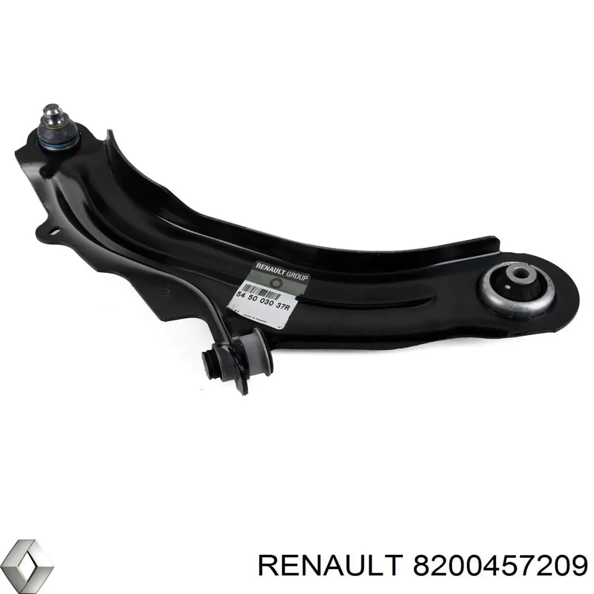 Важіль передньої підвіски нижній, правий 8200457209 Renault (RVI)