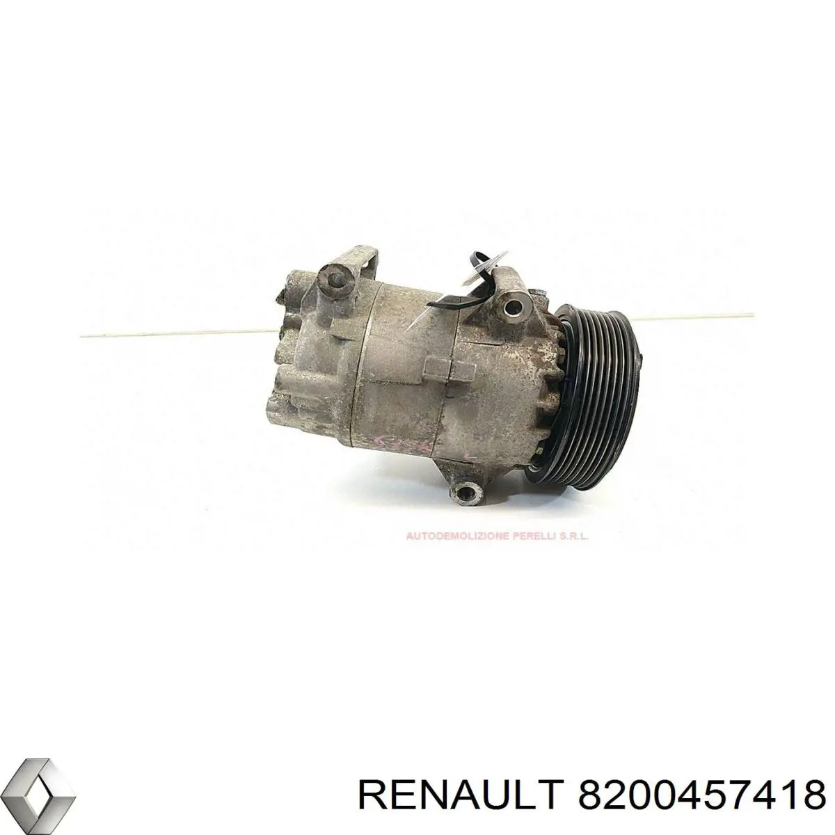 Компресор кондиціонера 8200457418 Renault (RVI)
