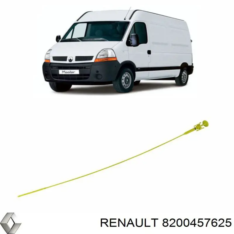 Масляний щуп 8200457625 Renault (RVI)