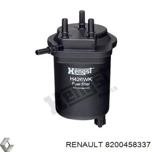 Фільтр тонкого очищення палива Renault (RVI) 8200458337 ціна, від 27.68 USD