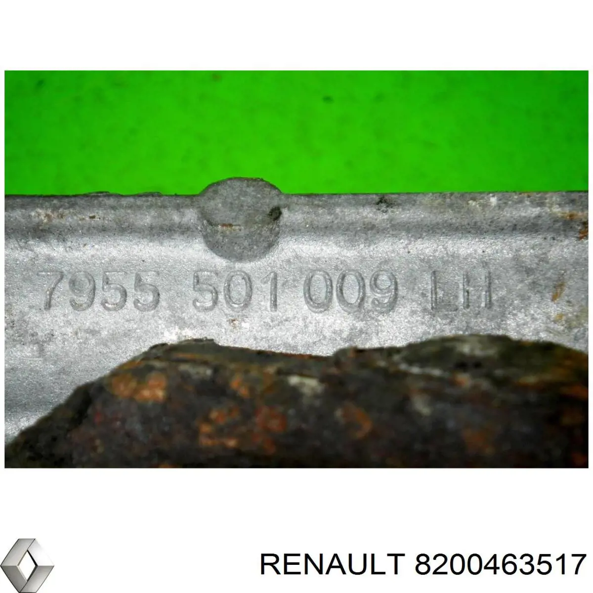 Рульова рейка 8200463517 Renault (RVI)