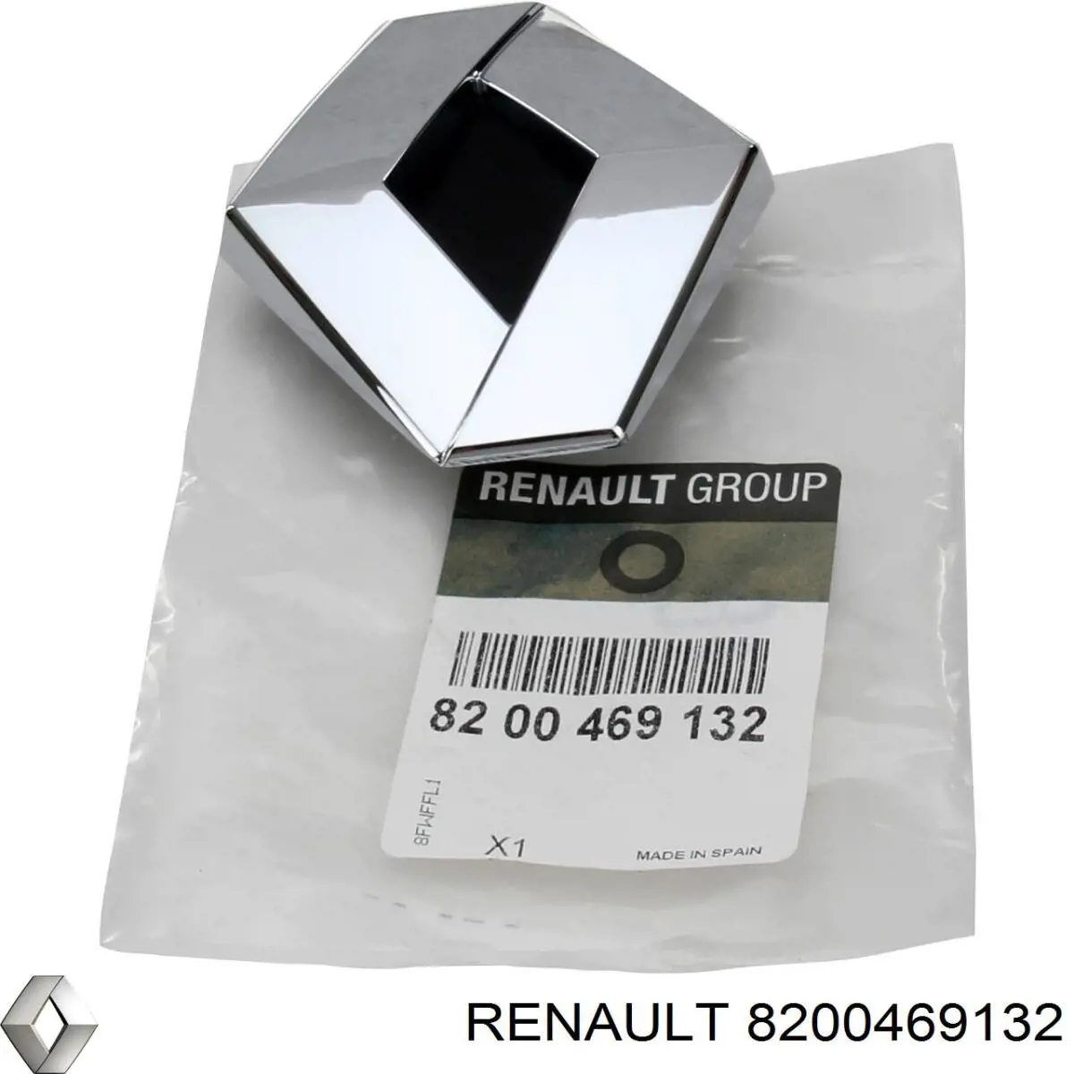 Емблема на кришку багажника, фірм.значок Renault (RVI) 8200469132 ціна, від 10.15 USD