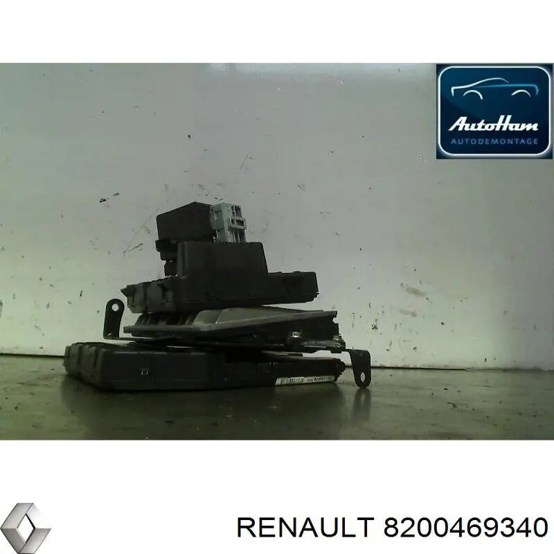 Електронний блок керування двигуном 8200469340 Renault (RVI)