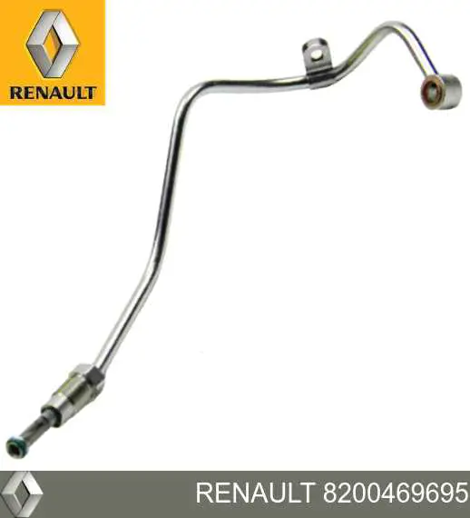 Купити 8200469695 Renault (RVI) Трубка/шланг подачі масла до турбіни