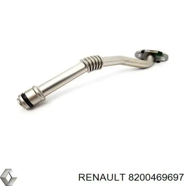 8200469697 Renault (RVI) трубка/шланг відводу масла від турбіни