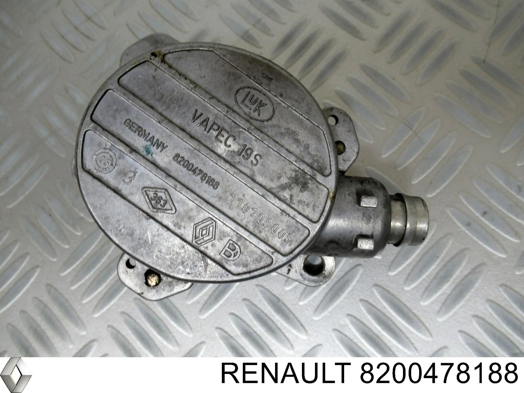Насос вакуумний Renault (RVI) 8200478188 ціна, від 12.67 USD