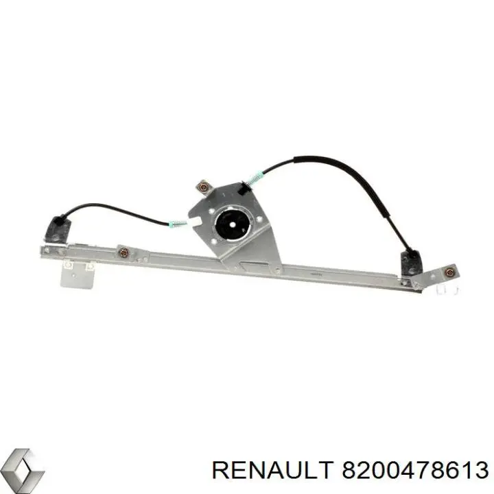 Механізм склопідіймача двері передньої, лівої 8200478613 Renault (RVI)