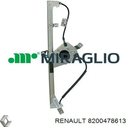 Купити 8200478613 Renault (RVI) Механізм стеклопідйомника водійських дверей