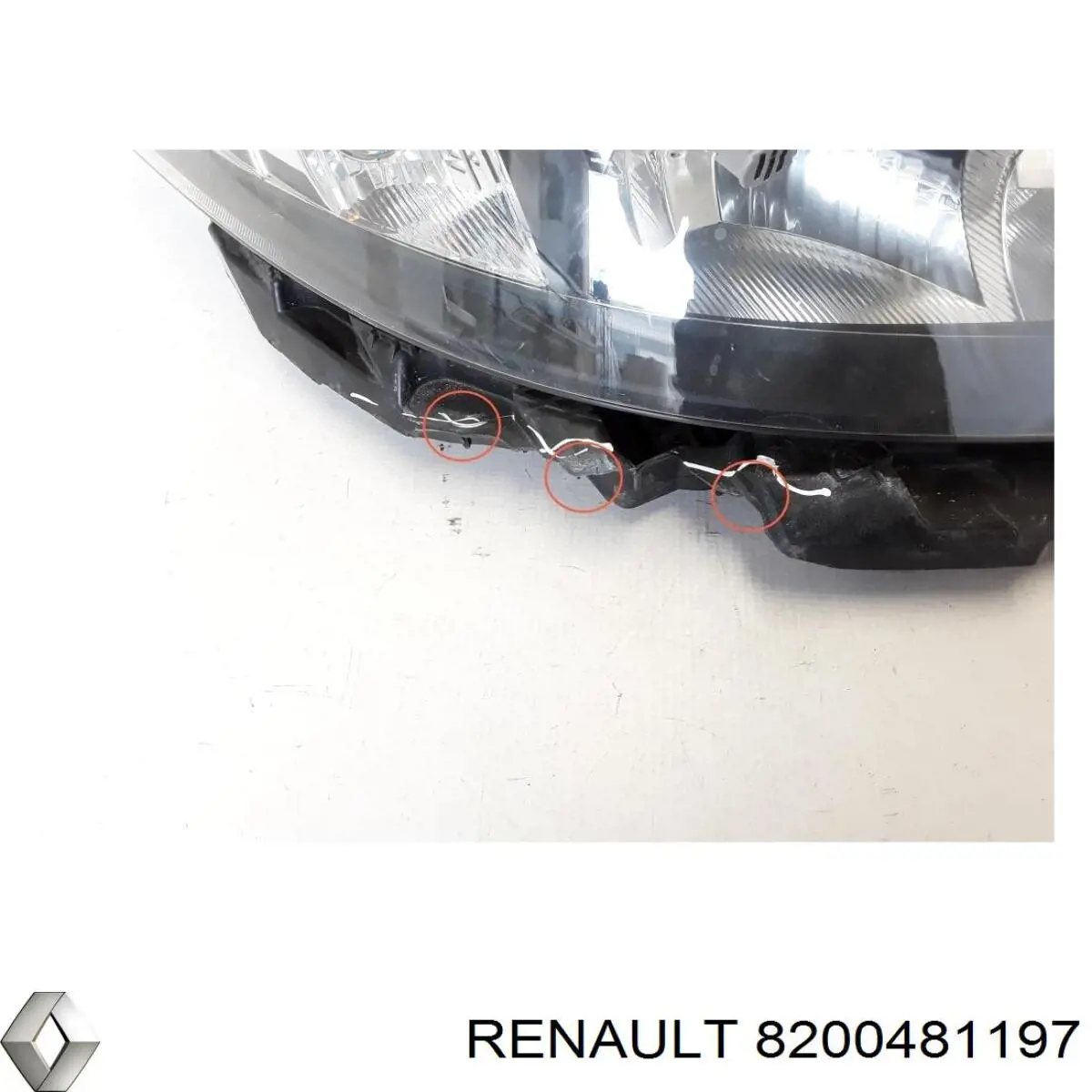 Фара права Renault Laguna 2 (BG0) (Рено Лагуна)