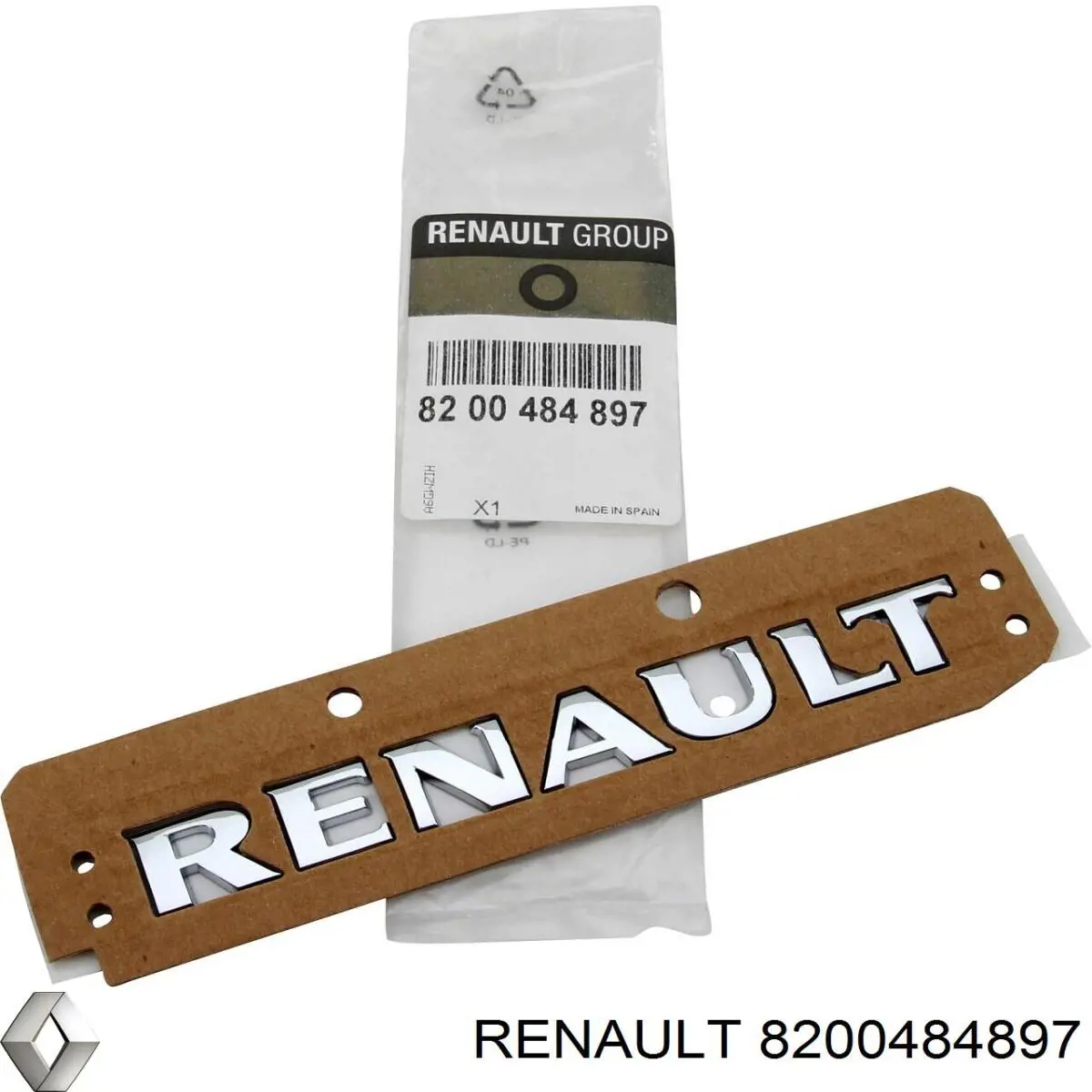 Купити 8200484897 Renault (RVI) Емблема кришки багажника, фірменнийзначок