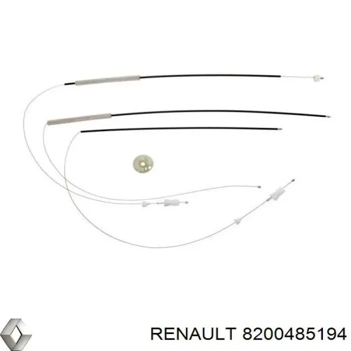 Механізм склопідіймача дверей передніх, правих Renault (RVI) 8200485194 ціна, від 91.50 USD