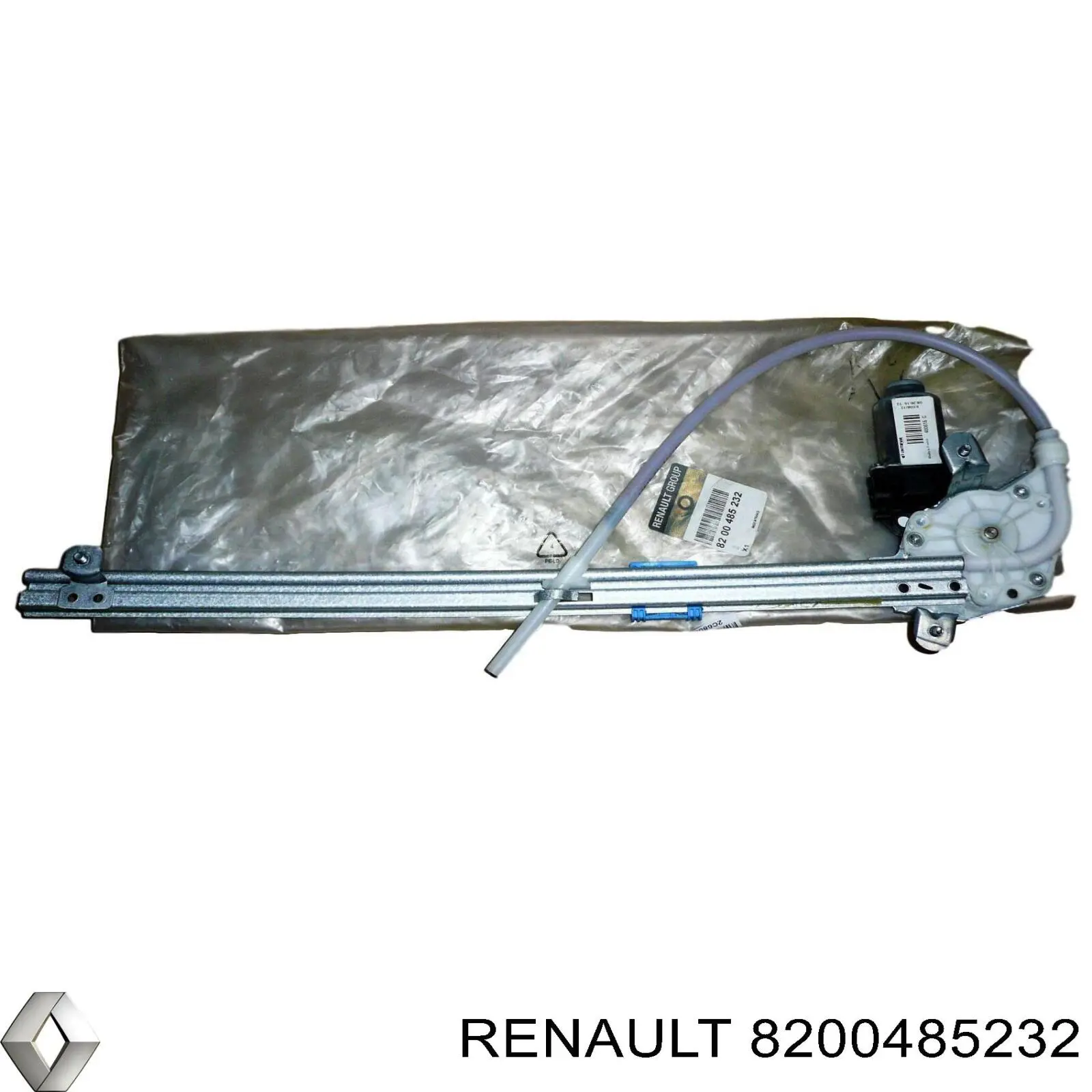 8200485232 Renault (RVI) механізм склопідіймача двері задньої, лівої
