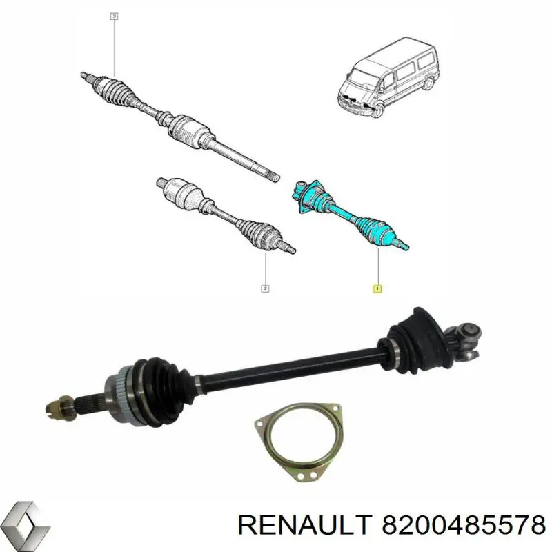 Купити 8200485578 Renault (RVI) 