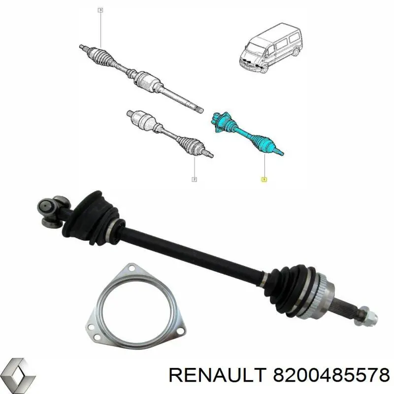  Renault (RVI) 8200485578 ціна, від 21.14 USD