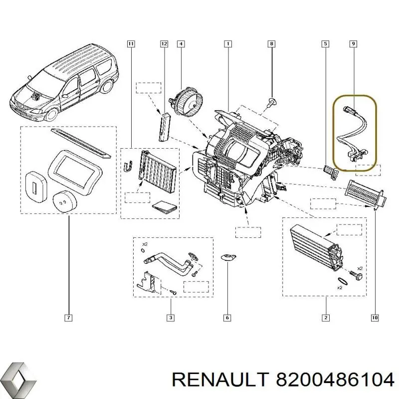  8200486104 Renault (RVI)