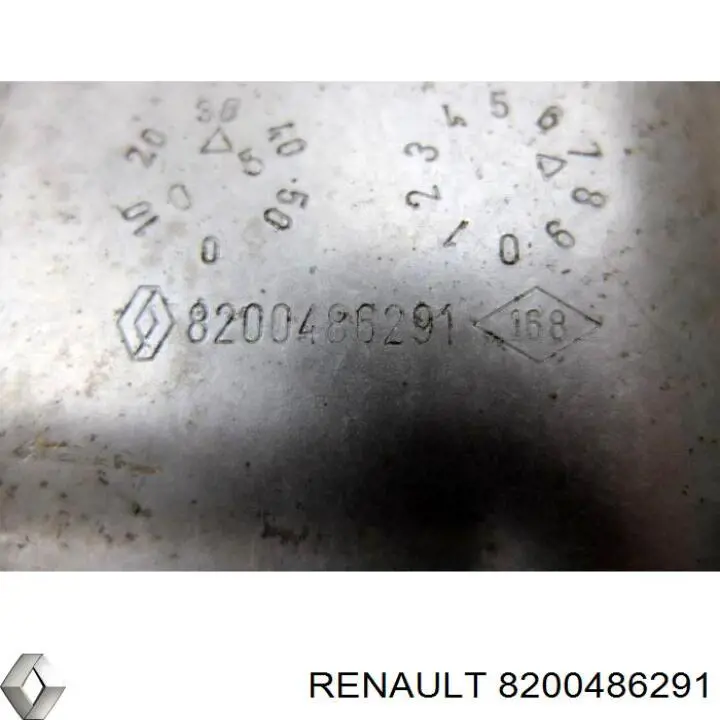 Кришка випускного колектора Renault (RVI) 8200486291 ціна, від 7.53 USD