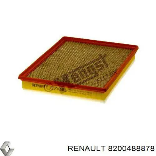 8200488878 Renault (RVI) фільтр повітряний