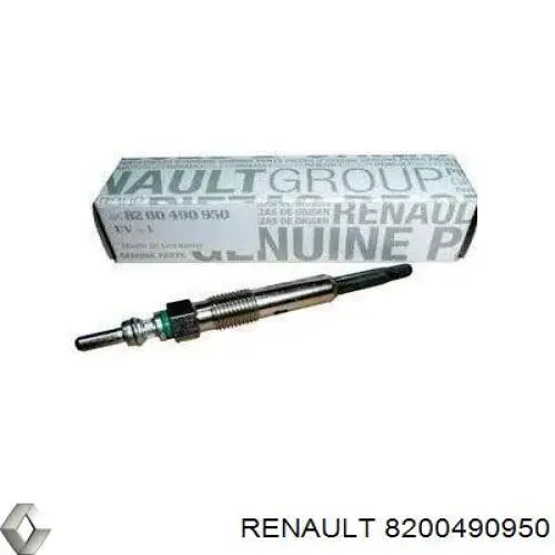 Свіча накалу Renault (RVI) 8200490950 ціна, від 11.78 USD