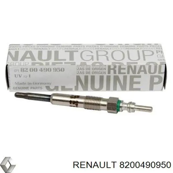 Свічка накалу 8200490950 Renault (RVI)