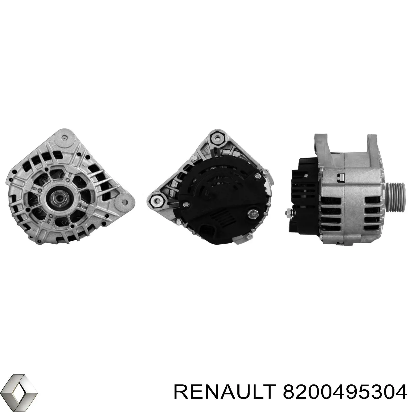 Купити 8200495304 Renault (RVI) Генератор