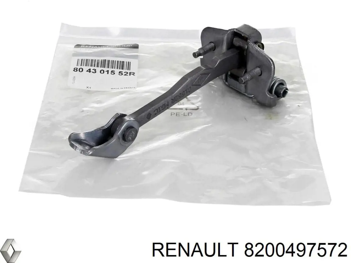 Купити 8200497572 Renault (RVI) Обмежувач відкриття дверей, передній