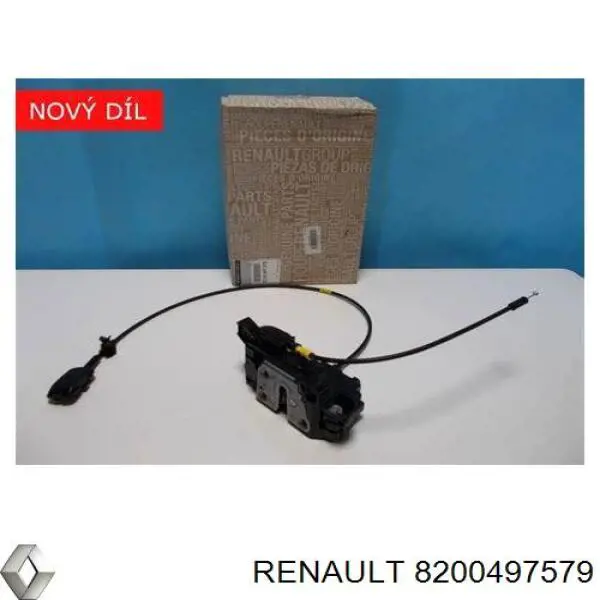  Замок передньої лівої двері Renault Kangoo 2