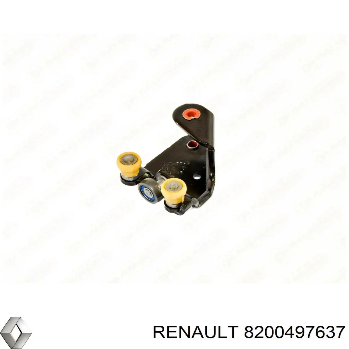 8200497637 Renault (RVI) ролик двері бічної/зсувної, правий центральний