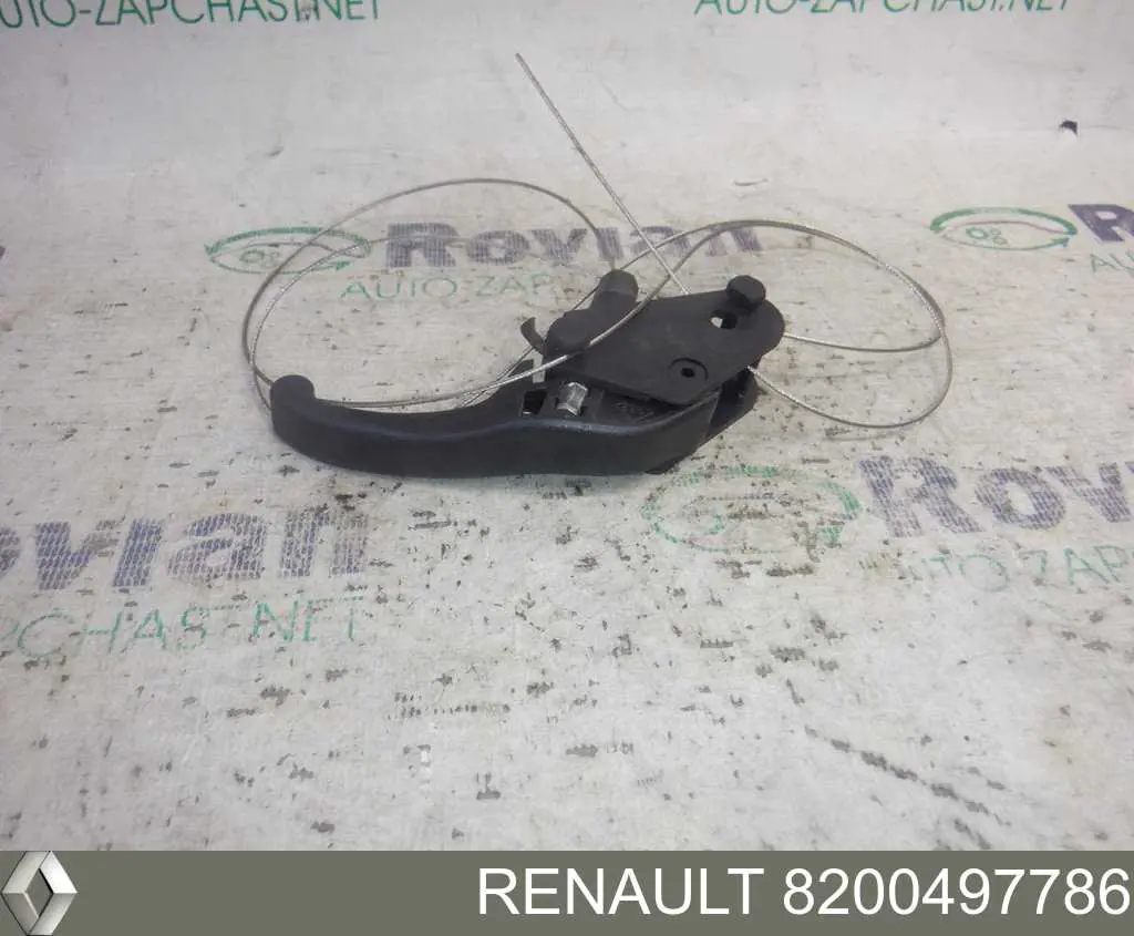 Трос відкриття капота, задній Renault (RVI) 8200497786 ціна, від 25.53 USD