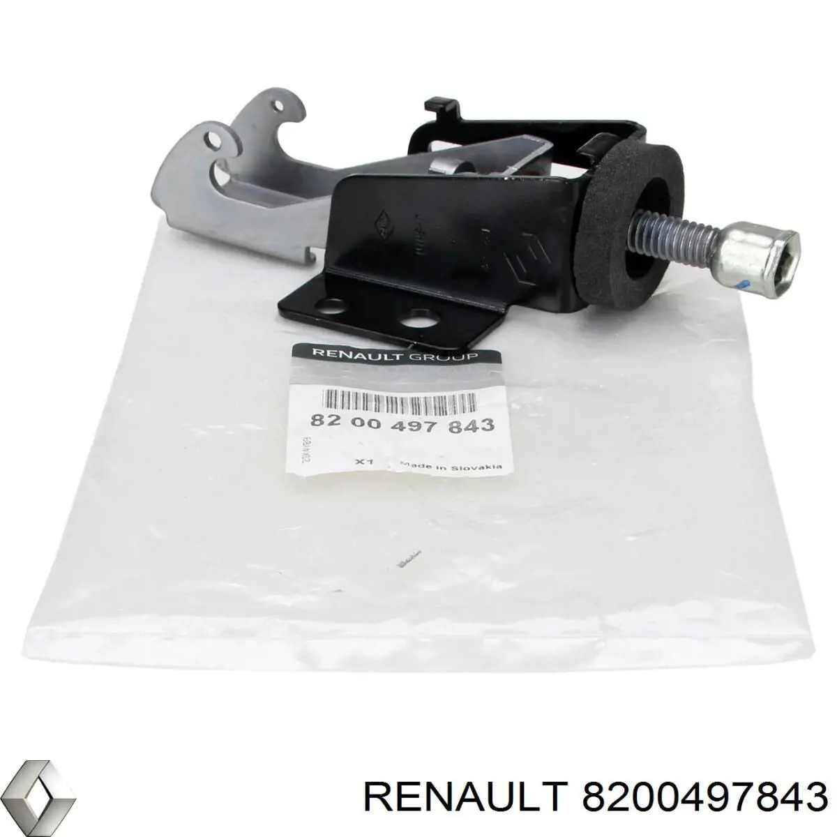 Крюк кріплення запасного колеса Renault (RVI) 8200497843 ціна, від 25.31 USD