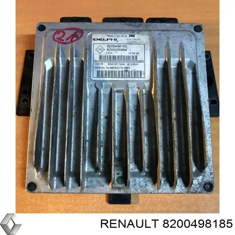 8200623251 Renault (RVI) модуль керування (ебк упорскування палива)