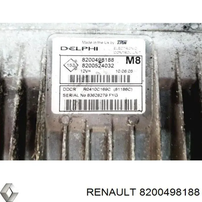 8200498188 Renault (RVI) Блок електронного управління