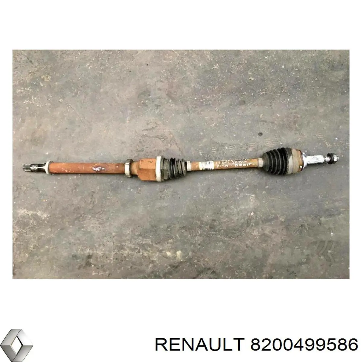 Піввісь передня, права Renault (RVI) 8200499586 ціна, від 88.68 USD