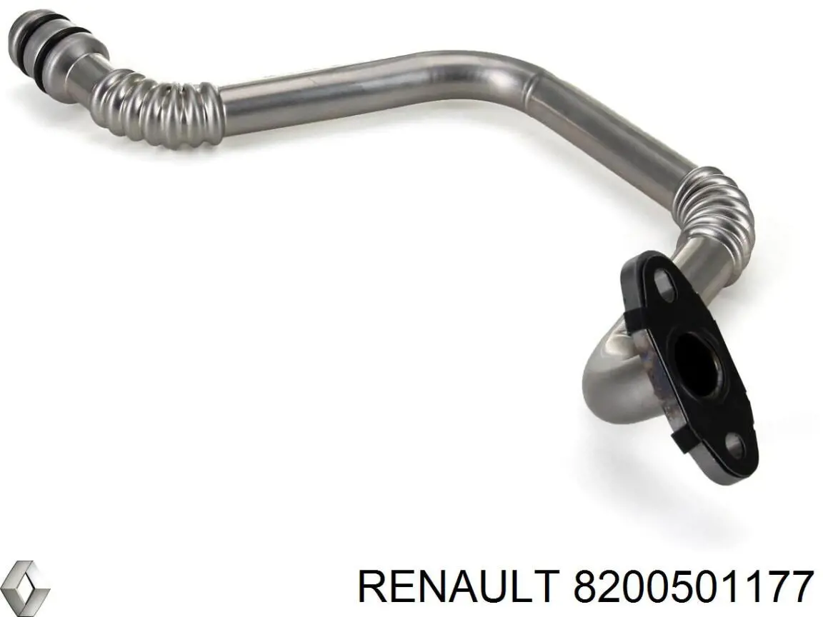 Трубка/шланг відводу масла від турбіни Renault (RVI) 8200501177