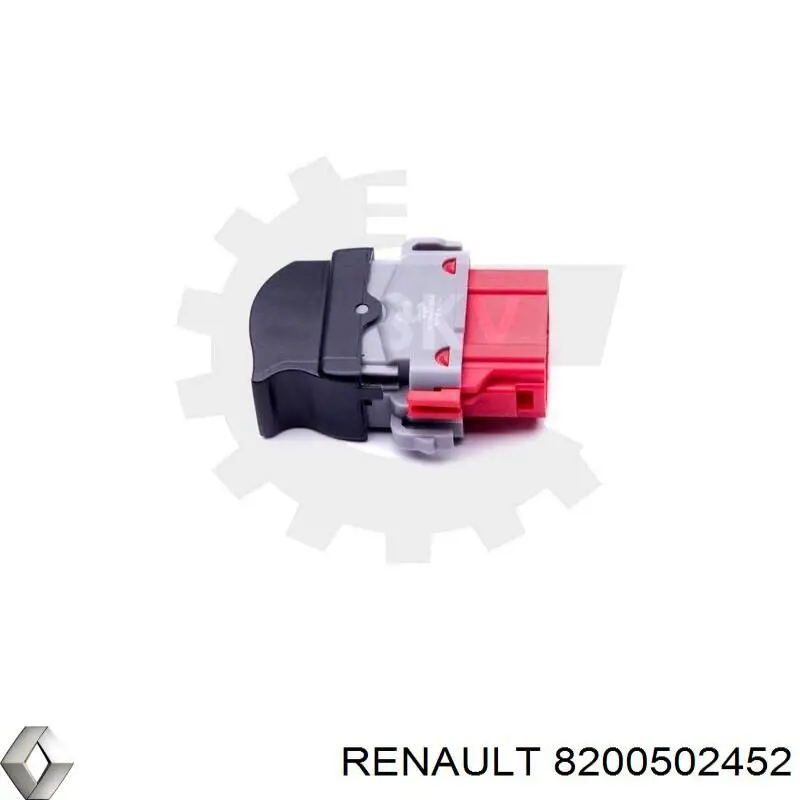 8200502452 Renault (RVI) Кнопка підйомника переднього лівого скла