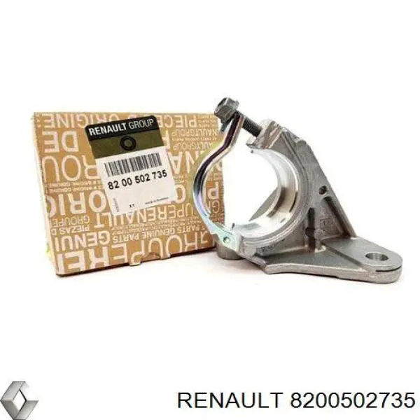 Купити 8200502735 Renault (RVI) Опора підвісного підшипника передньої піввісі